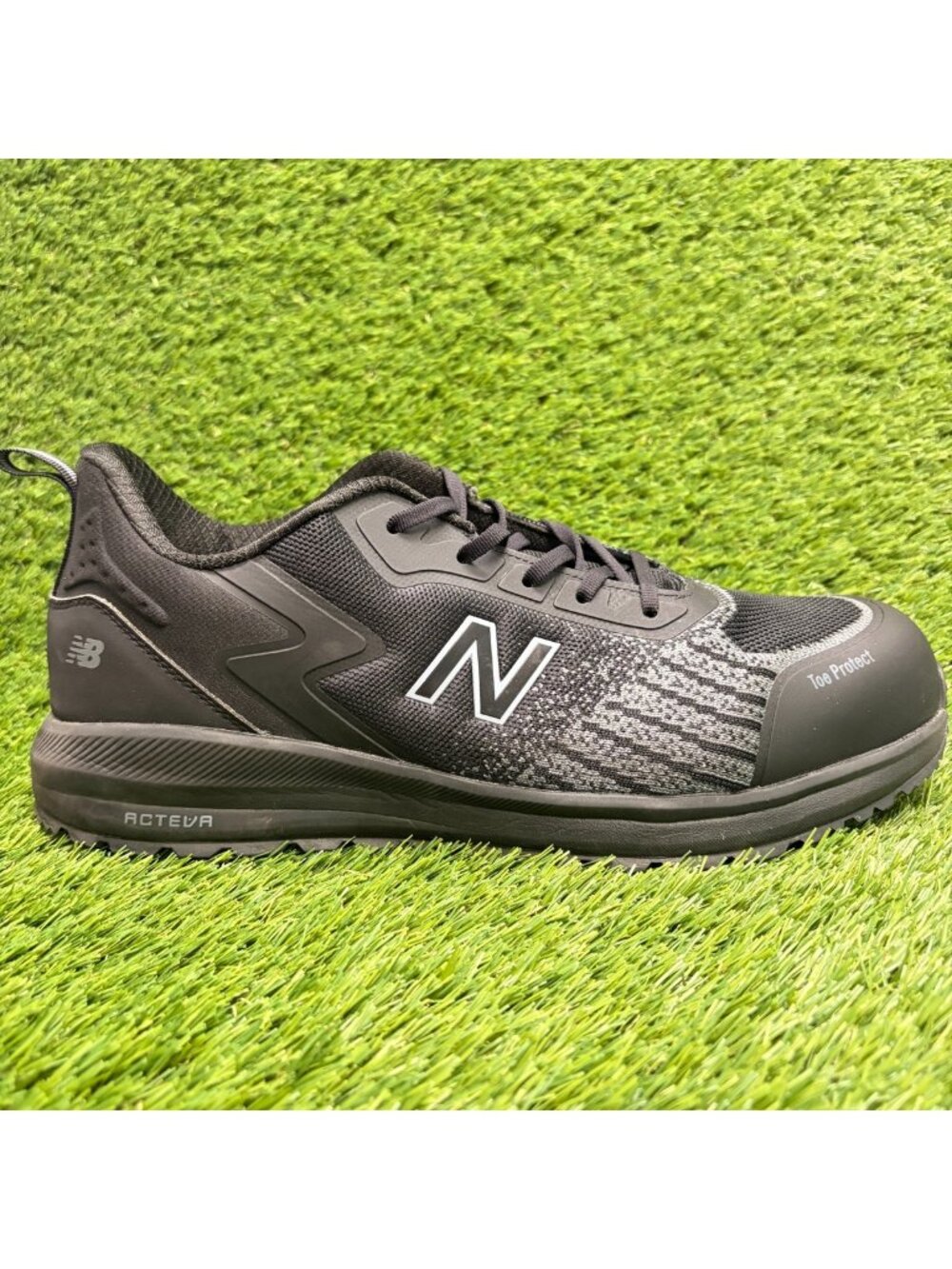 New Balance Speedware Mens Size 13EE Black Gray Composite Toe Safety Work Shoes